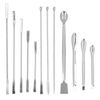 Sampling Spoons Laboratory Spoons Micro Spatula Mixing Spatulas Stainless Steel Lab Laboratory 12 Pack
