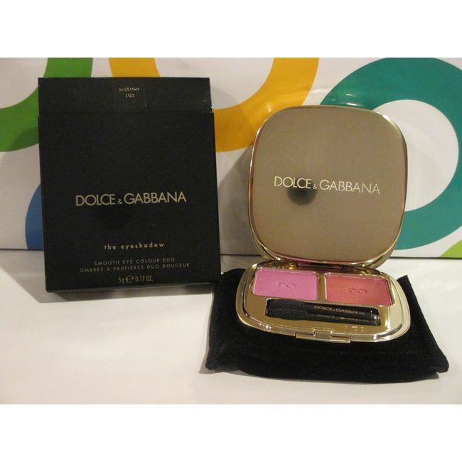 DOLCE & GABBANA ~ THE EYESHADOW SMOOTH EYE COLOUR DUO ~ # 103 BLOSSOM ~ BOXED