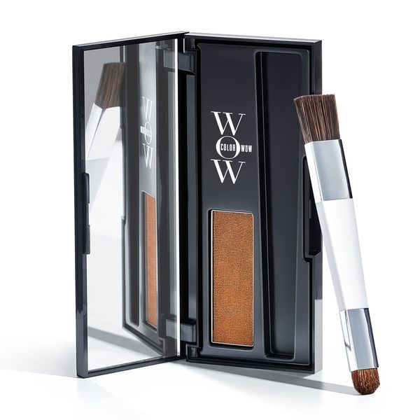 Color Wow Root Cover Up Ansatzpuder, Haar Concealer Kaschieren vom Haaransatz für Frauen & Männer, Haaransatz Puder mit wasserfester Rezeptur perfektes Finish, rot, 2.1g