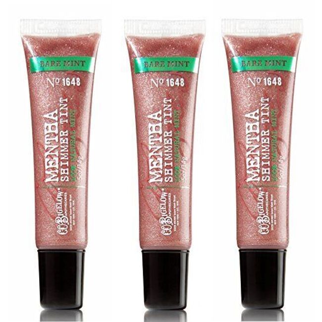 Bath & Body Works C.O. Bigelow 3 Pack Mentha Shimmer Tint Bare Mint #1648