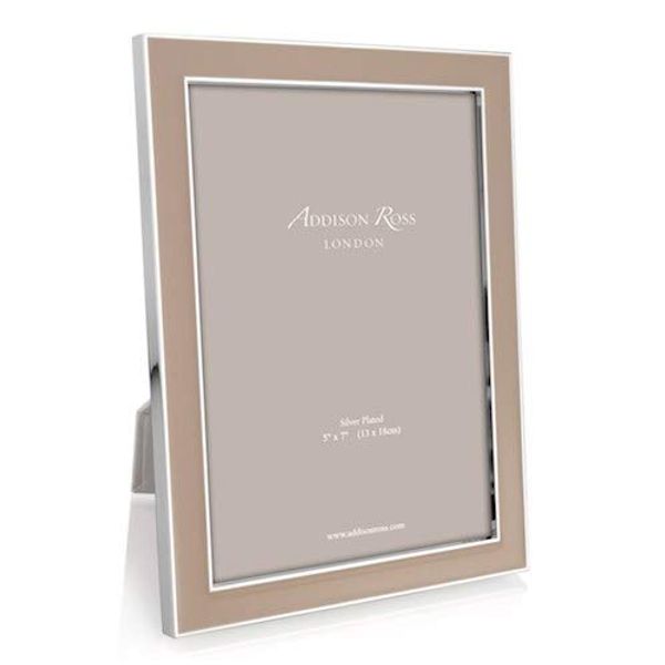 Addison Ross Enamel Photograph Frame - Cappuccino - 4" x 6"