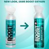 BOOST OXYGEN Supplement, 10 Liter Canister, Menthol-Eucalyptus, 4-Pack