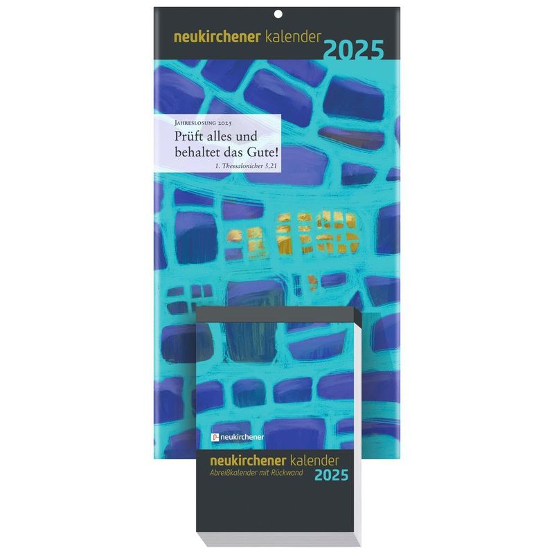 Neukirchener Kalender 2025 - Abreißkalender mit Rückwand - EveryMarket