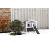 TRIXIE Natura Insulated Cat Home, 2-Story, with Ramp