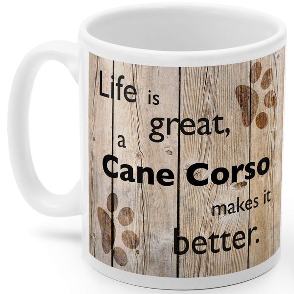 Cane Corso Dog Mug, Cane Corso Dog, Ideal Present for Dog Lover