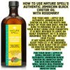 Nature Spell Authentic Jamaican Black Castor Oil with Rosemary for Hair & Body 150 ml - Authentic JBCO For All Hair Types - Natural Hair Growth - Strengthen Hair Roots - Treat Dry and Damaged Hair