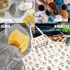 Funny Bread Alphabet Gift Bread Apron Bread Lover Gift Bread Theme Gift Bakers Gift Pastry Chef Gift (Bread-AlpApron)