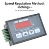 Aideepen PWM DC Motor Speed Controller, DC 6-60V 12V 24V 36V 48V 30A Speed Adjustable Stepless Controller with Slow Start/Stop Setting