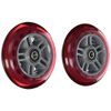 Razor Scooter Replacement Wheels Set with Bearings - Red