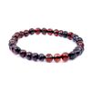 AmbreEnergie Baltic Amber Bracelet for Adults (Men and Women) on Elastic Band - 18cm - Handmade from Genuine Baltic Amber Beads, 18 centimetres, Stone