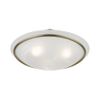 Livex Lighting 4824-91 Newburgh 3-Light Ceiling Mount, Brushed Nickel