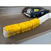 N Scale Traffic Crash Barrier Sled and Construction Jersey Barriers