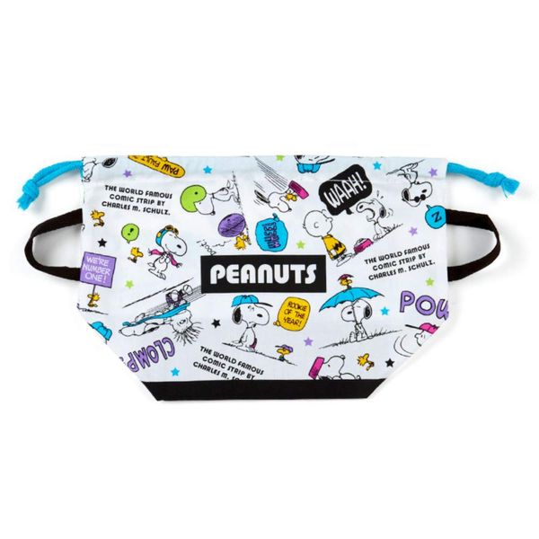 Sanrio Snoopy Lunch Drawstring Bag (Colorful)