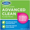 Dentek Triple Clean Floss Picks, 150 Count (Pack of 3)