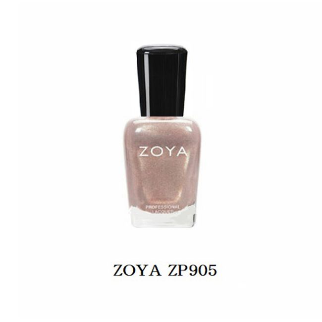 ZOYA Nail Color ZP905 BETH 15ml Nail Color Nail Lacquer Manicure Self Nail Zoya Nail Brown Bronze Pearl Glitter Nail Polish Nail Salon New