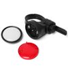 LICHIFIT Reflective Light Shape Hidden Shell Protective Case for Airtag Fixed Support Mount to Scooter Bicycle Riser/Seat Tube