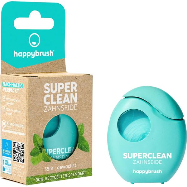happybrush® Sustainable dental floss 40 m