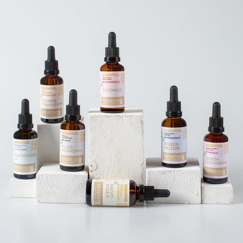 benecos Organic Face Oil Wild Rose Oil Soft Marker: in Dry, Sensitive & Blemished Skin