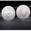 Ethereum ETH - Physical Crypto Challenge Coin - Silver Commemorative Coin