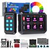 6-Gang Wireless Switch Panel, Remote Control On/Off Circuit for Car Boat UTV ATV