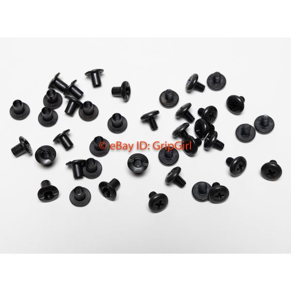 20x Black Flat Head Truss Screws/Slotted Posts Mounting Hardware Kydex Holsters 
