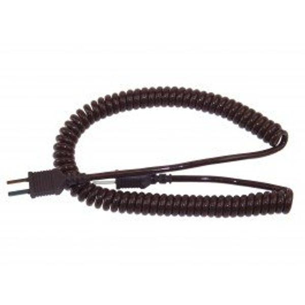 TM Electronics T Type Curly Cable Mini Plug To Mini Plug (2m)