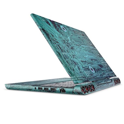 Design Skinz Electric Circuit Board V5 | Sticker | Wrap | Decal | Scratch Resistant Skin Cover Compatible with The Dell Inspiron 15 7000 Gaming Laptop (2017 Model)