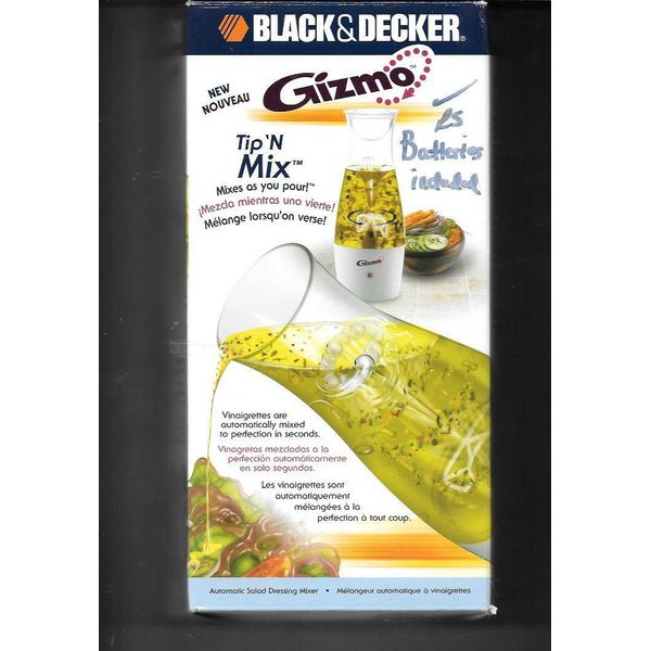 Black & Decker Gizmo Tip'n Mix Salad Dressing Maker - NIB