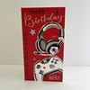 Jonny Javelin Gaming Happy Birthday Card