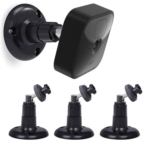 TIUIHU Wall Mount for All-new Blink Outdoor Indoor Blink XT2 Blink Mini - Adjustable Indoor/Outdoor Home Security Camera Mounting Bracket (3-Pack)