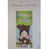 1 Ct Happy Easter Easter Themed Door Decor 3 + 26.6x59.8Inches