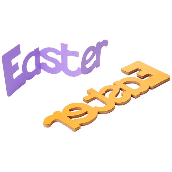 Springboard Easter Banner Cards Easter Activity Pack - Coloured Easter Cards for Decoration, Collaging, and Classroom Wall Displays - 30 Pack