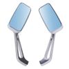 Rectangle Motorcycle Rear View Side Mirrors For Harley Street Glide Road King US