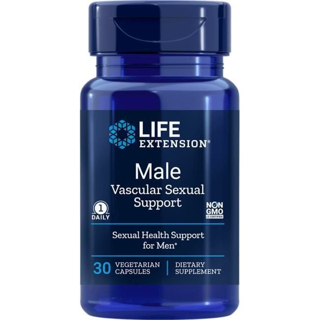 Life Extension Male Vascular Sexual Support 100 mg 30 Veg Caps