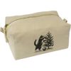 'Cat Wrecking Christmas Tree' Canvas Wash Bag/Makeup Case (CS00041762)