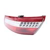 Tail Light For 2010-2011 Toyota Camry, Right Outer Clear/Red Lens, Direct Fit Replacement, Durable PC/PP Material