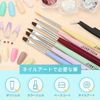 Modelones Nail Brush Set, Nail Brush Set, Gel Nail Brush Set, Brush Set, Builder Glue Brush, Nail Art Line Brush, Nail Art Design Pen Paint Tool for Nail Dot Pens and More