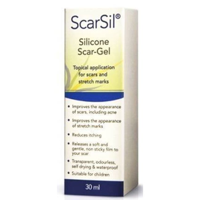 SCAR SIL - TOPICAL SILICONE SCAR GEL - 30ML SIZE - 30ML