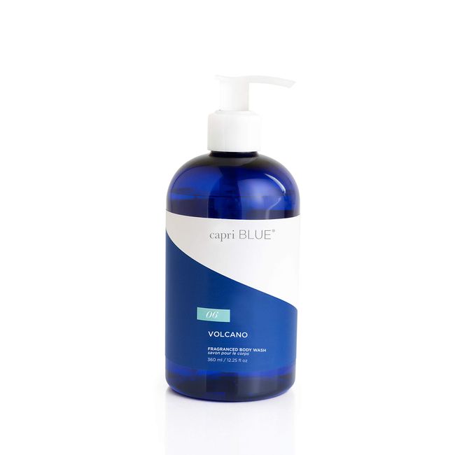 Capri Blue Volcano Body Wash - Citrus Scented Liquid Body Soap - Moisturizing Body Wash - Paraben, Sulfate, Cruelty-Free Vegan Body Wash (12 Oz)