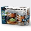 Gotham Steel Stackmaster Copper Cast Textured Complete 10 Piece Set w/ Utensils