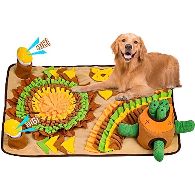 Snuffle Mat Dogs Puzzle Sniff Toys Pet Pizza Dog Toy Non-slip Interactive  Mat Dog Indoor Out Door Stress Relief Toy Pet Supplie - AliExpress