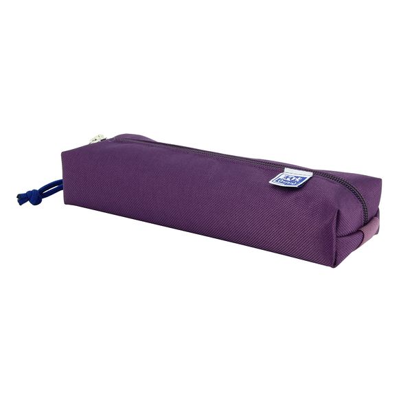 Oxford, Kangoo Rectangular Pencil Case with Rubber 22cm Purple