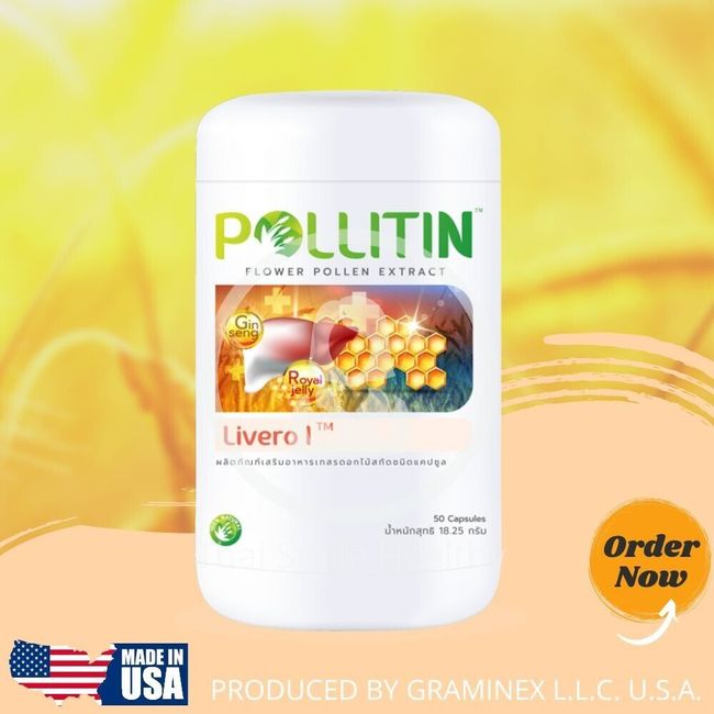 Livero I Nutraceutical Dietary Supplement Pollitin Graminex Rye Pollen Extract