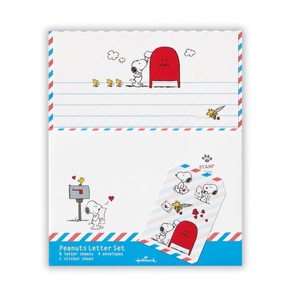 Hallmark 819248 Japan Hallmark Snoopy Letter Set