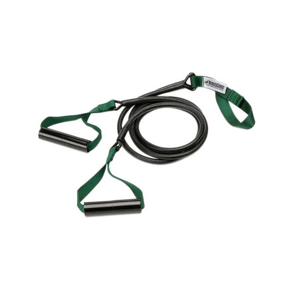 Soltec-swim 201525 Swimming Training Tube with Stretch Cord with Handle Green Medium (High School and College)