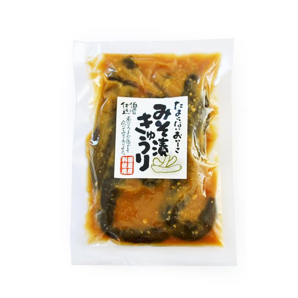 Ospringya Miso Pickled Cucumbers, 5.3 oz (150 g), Pickled Food, Made in Japan