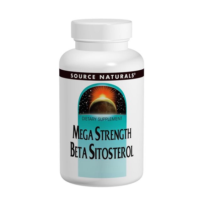 Source Naturals Mega Strength Beta Sitosterol 375 mg 60 Tabs