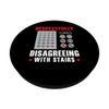 Respectfully Disagreeing With Stairs Technician Elevator PopSockets Swappable PopGrip