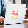 CafePress Table Tennis Problem Ping Pong Sticker Square Bumper Sticker Car Decal