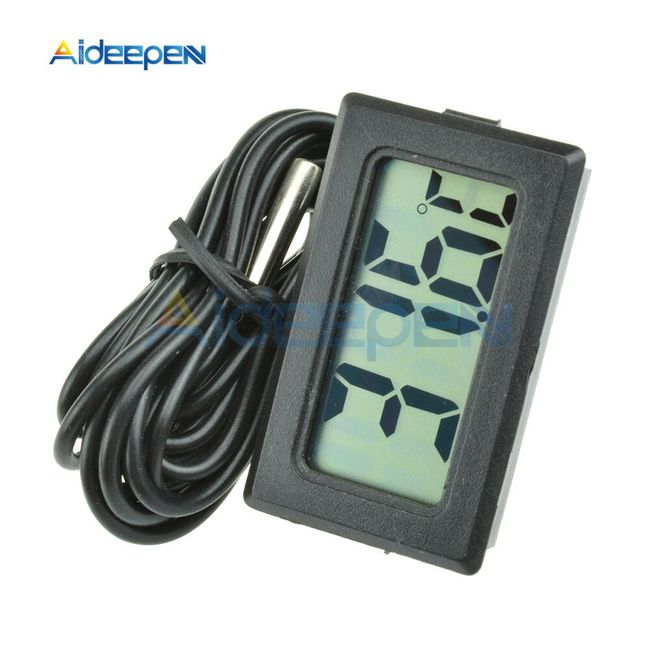 TPM-10 LCD Digital Thermometer Hygrometer Temperature Humidity